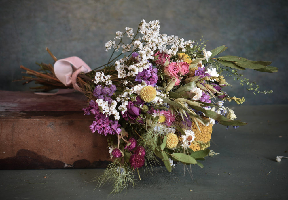 
                  
                    Load image into Gallery viewer, Everlasting &amp;#39;flower girl posy&amp;#39;
                  
                