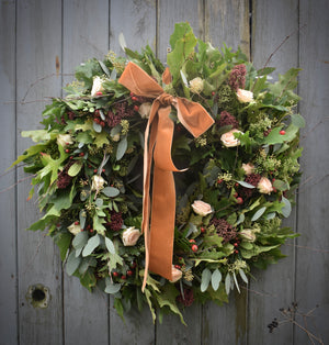 
                  
                    Load image into Gallery viewer, Autumn &amp;#39;buy to dry&amp;#39; Wreath
                  
                