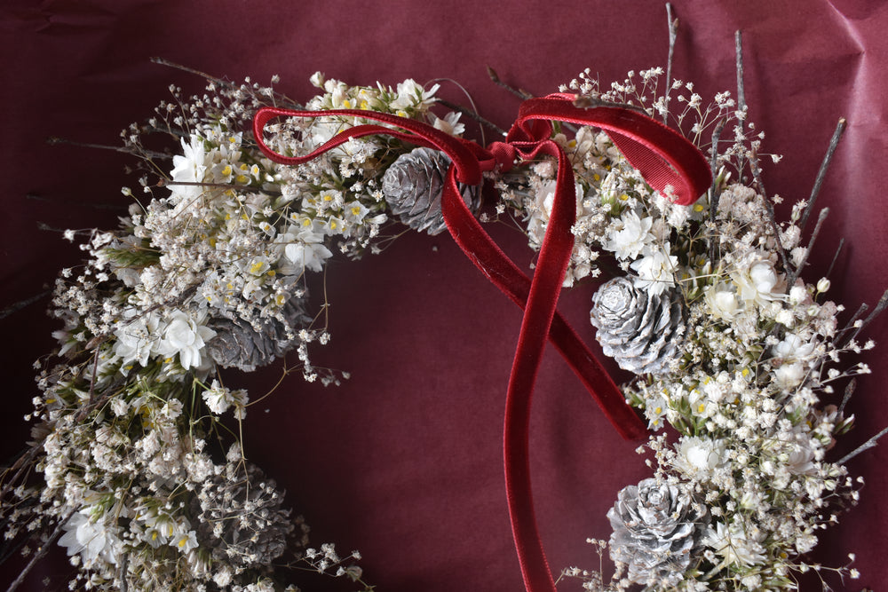 
                  
                    Load image into Gallery viewer, Mini Everlasting Letter Box festive Wreath
                  
                