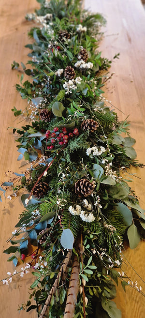 
                  
                    Load image into Gallery viewer, Monday 23rd December - festive garland workshop 2024
                  
                